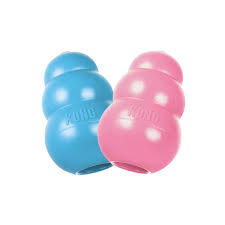 Kong Puppy Medium Dog Toy Pink Blue | Treat Your Dog