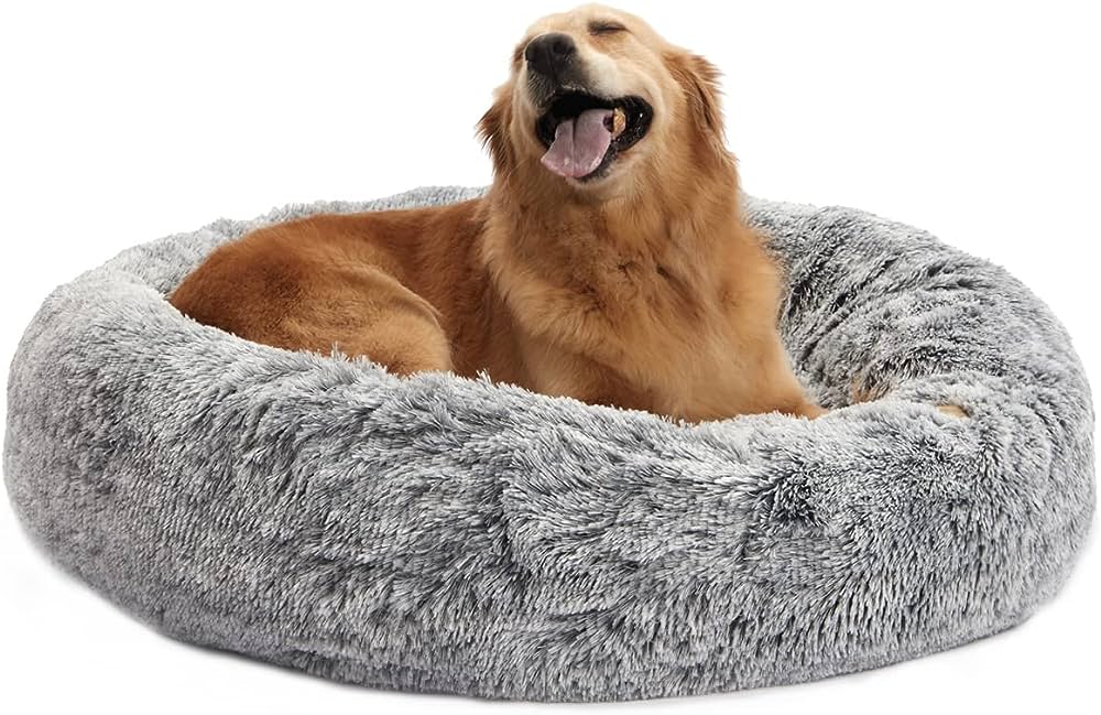 Plush Dog Bed