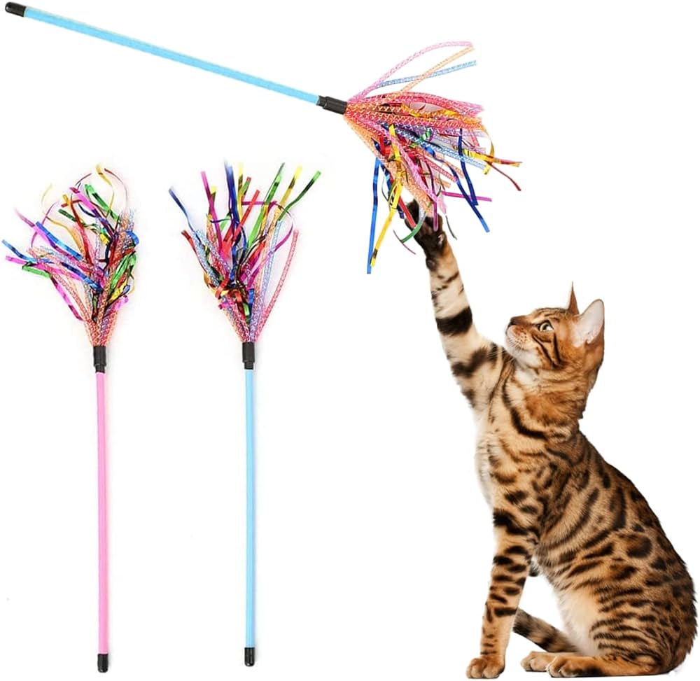 Cat Feather Wand